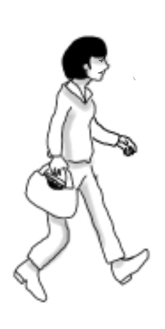 Illustration von einer Frau