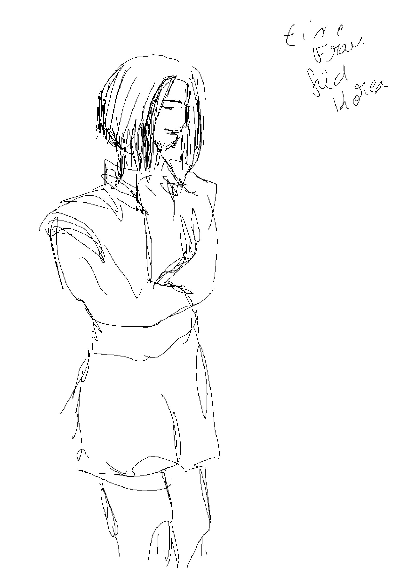 Illustration von einer Frau