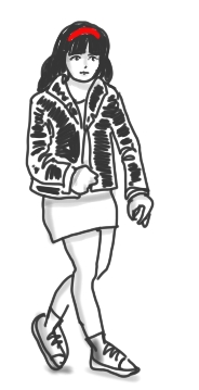 Illustration von Trintignant